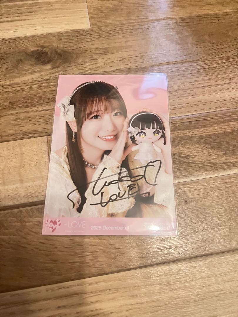 LOVE イコラブ 瀧脇笙古 直筆 ヨリ モーリーファンタジーコラボ③