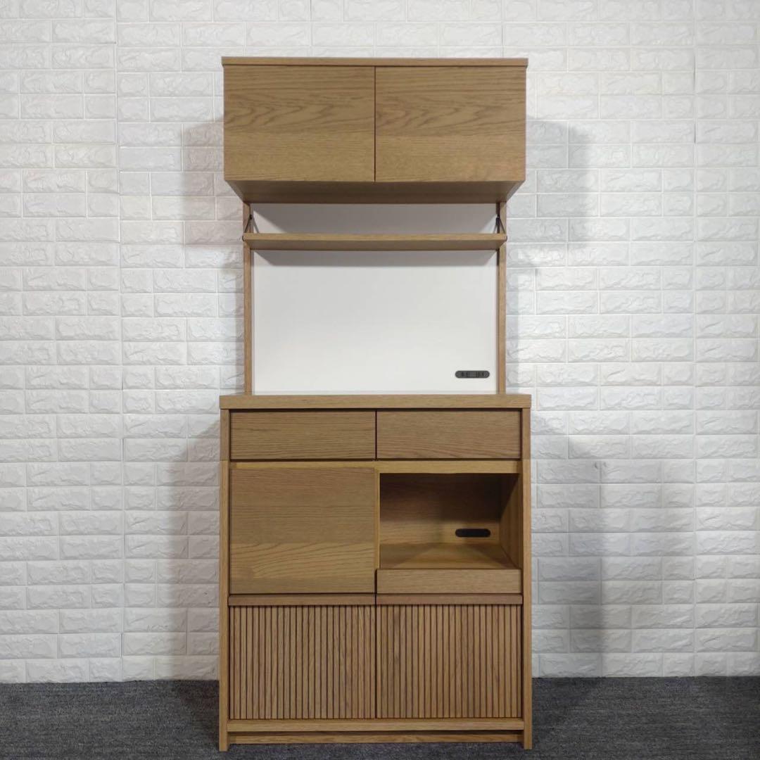 unico ウニコ キッチンボード DIFE ディフェ 収納家具 F034 - メルカリ