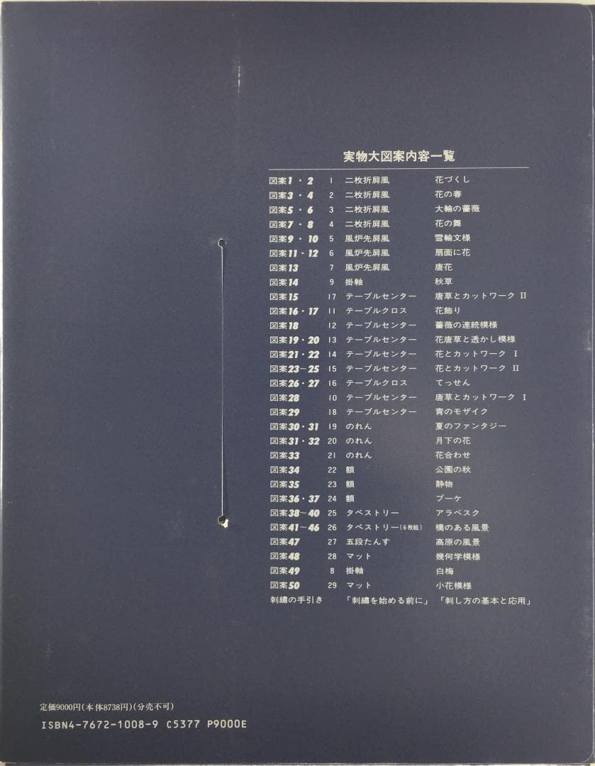 戸塚刺繍作品集　第8巻