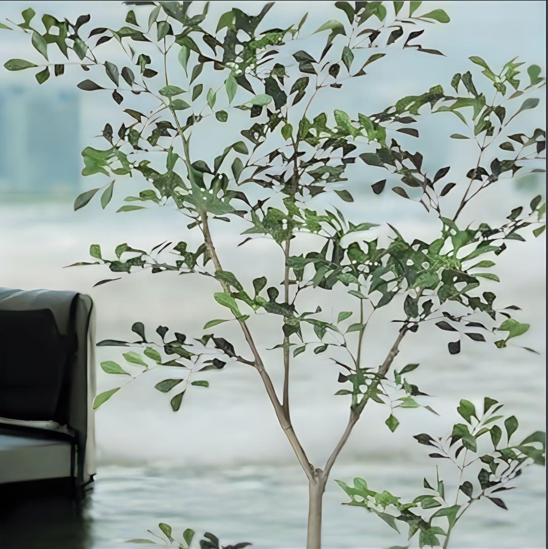 光触媒　人工観葉植物　ウォールグリーン　フェイクグリーン　トネリコ120FST