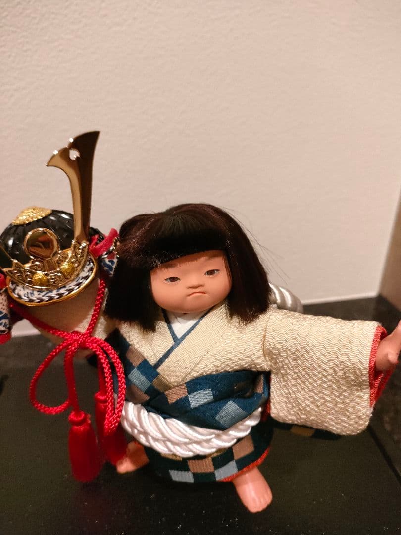 五号金太兜　幸一光　五月人形