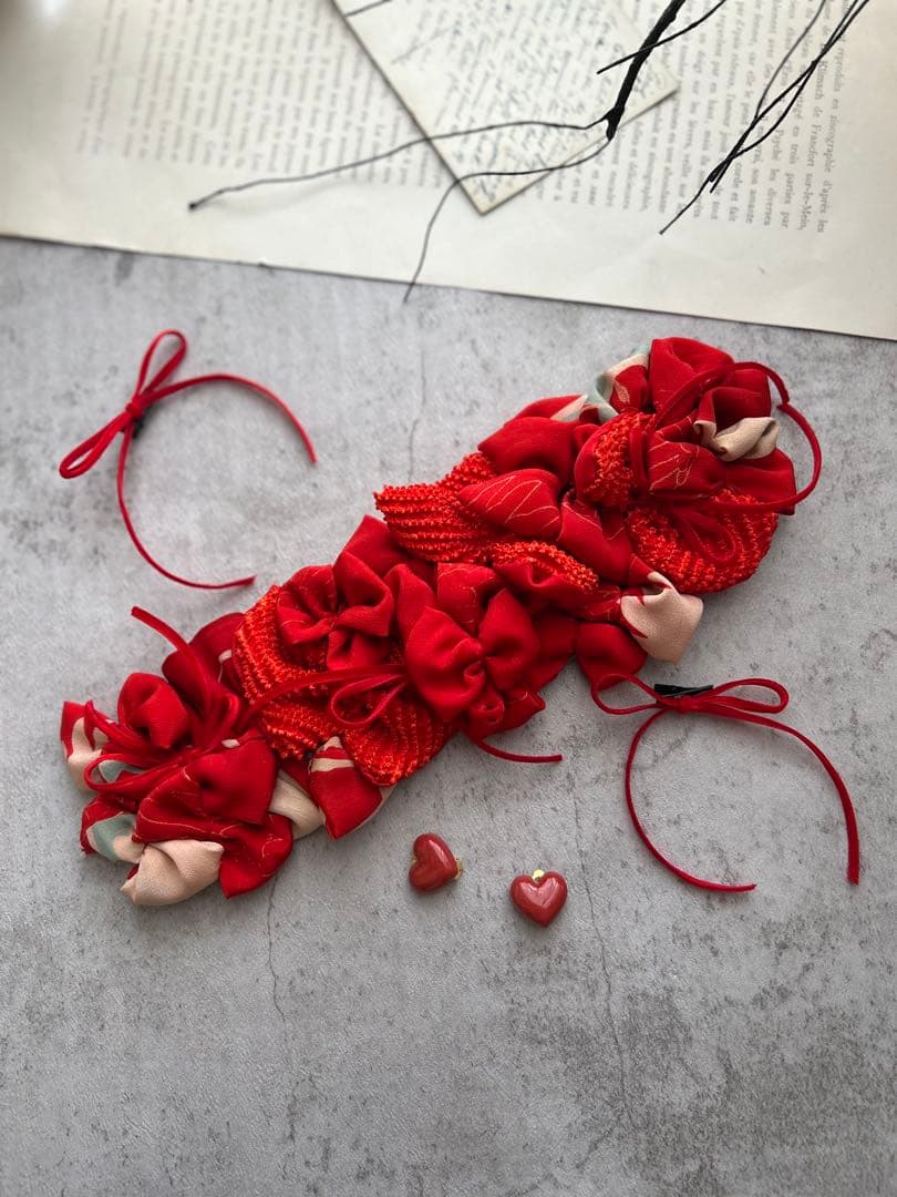 ムー様order髪飾り