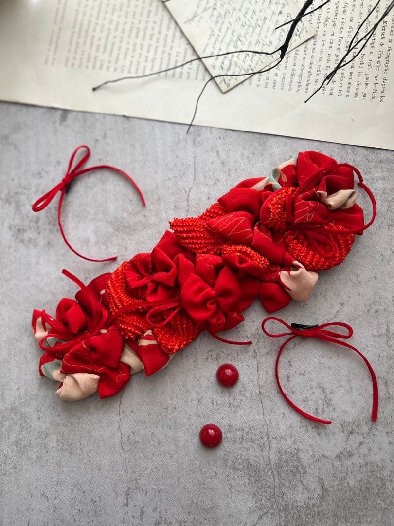 ムー様order髪飾り