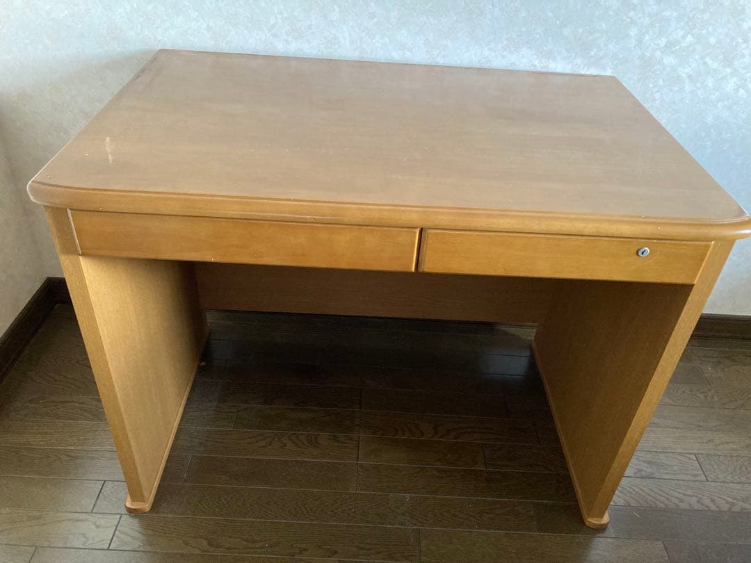 高評価　棚あり　スギコウジョウ製　学習机 ライト付き棚取り外して別発送　着払い