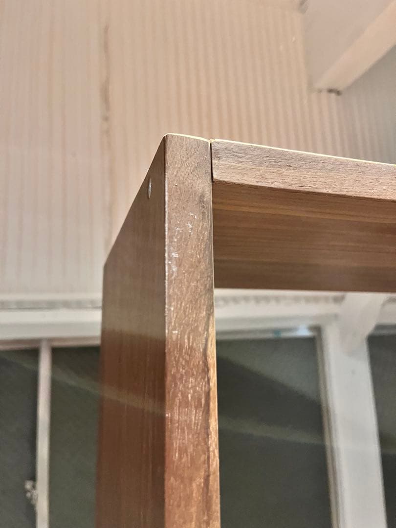 無印良品　スタッキングシェルフ・ワイド・５段・ウォールナット材・2列