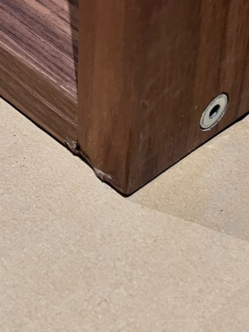 無印良品　スタッキングシェルフ・ワイド・５段・ウォールナット材・2列