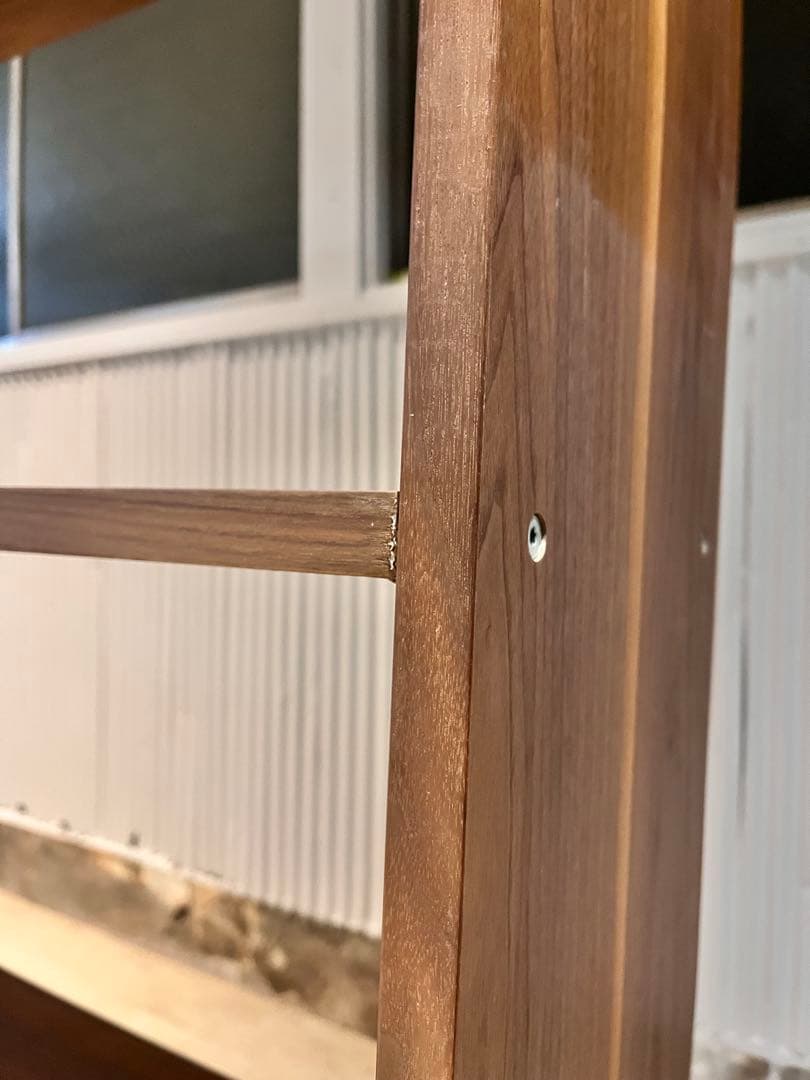 無印良品　スタッキングシェルフ・ワイド・５段・ウォールナット材・2列