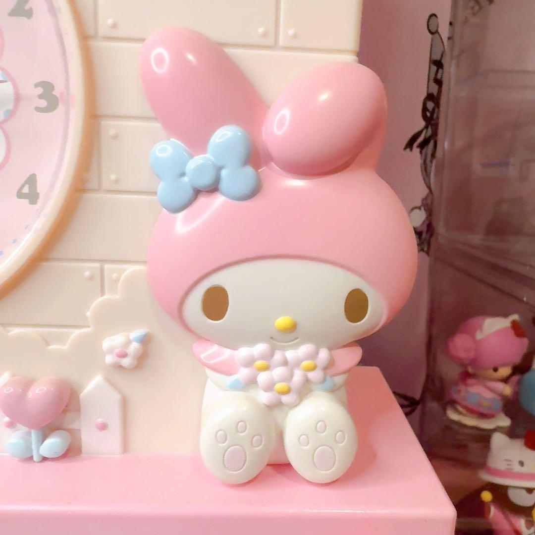 マイメロディ 振り子時計 掛け時計 (超美品)