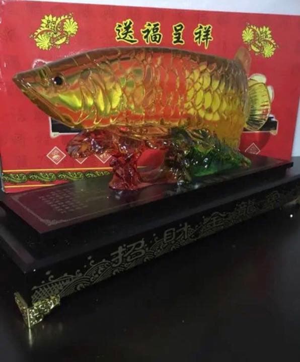 注目★早い者勝ち★１点限定★希少価値あり★招財金龍魚置物