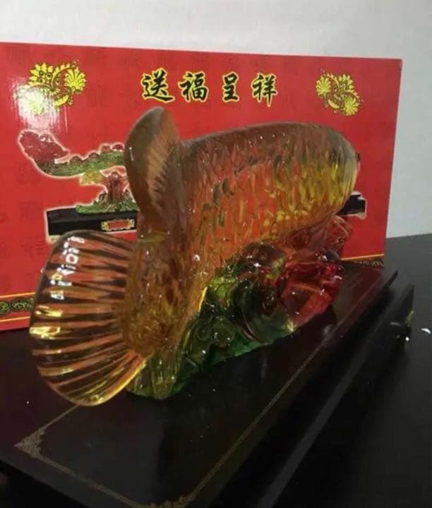 注目★早い者勝ち★１点限定★希少価値あり★招財金龍魚置物