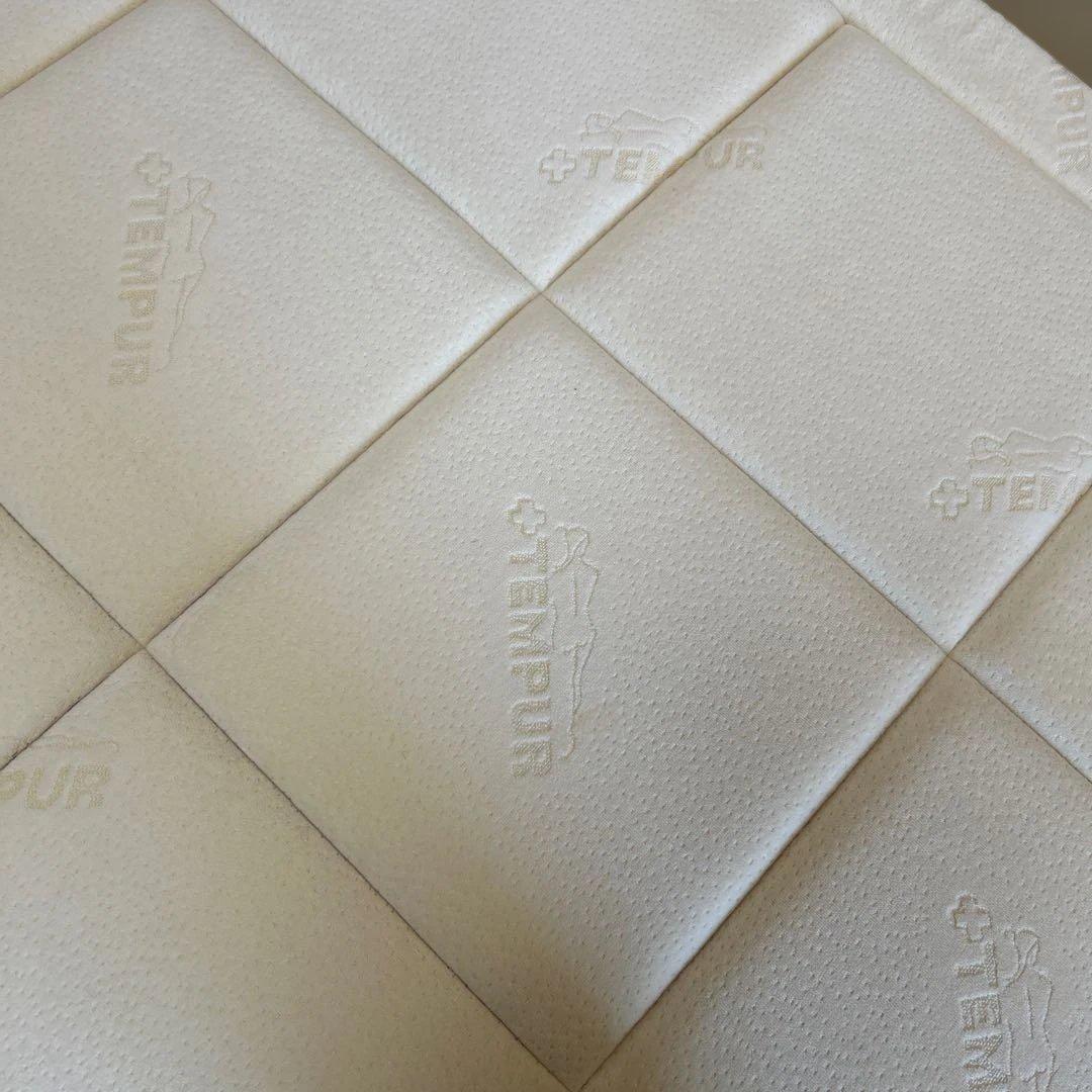 TEMPUR テンピュール 低反発マットレス・ダブルサイズ・専用カバーセット