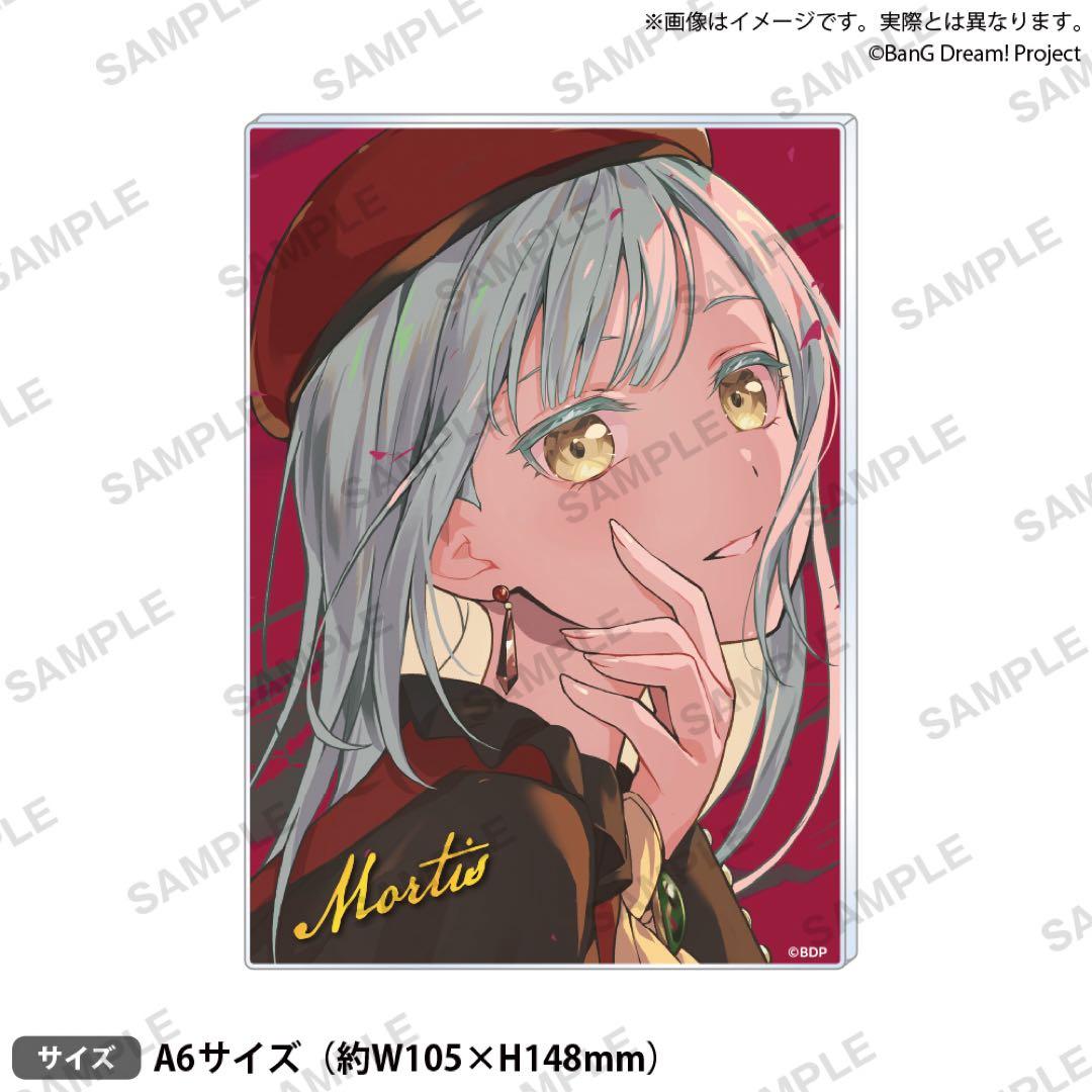 バンドリ Ave Mujica 信澤収展アクリルパネル モーティス 若葉睦