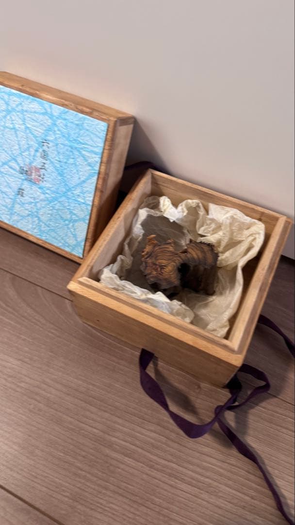 六国五味《伽羅》落款印付き　92g 香木　茶道具　ベトナム産　沈香