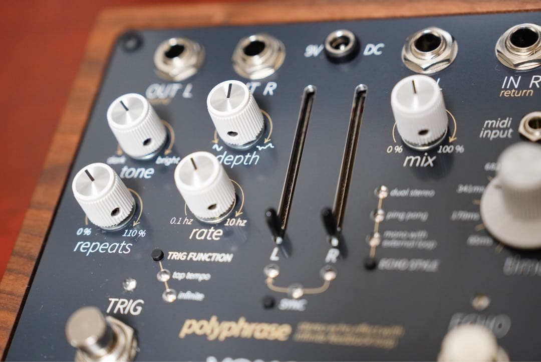 vongon polyprase エコーペダルエフェクター