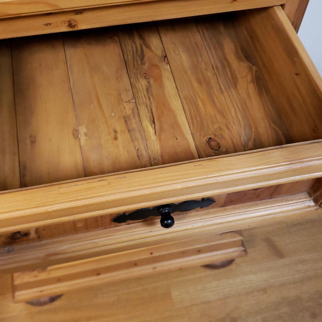 パインのハイチェスト