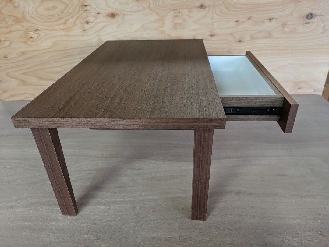 ウォールナット　オーダーメイド　家具　ローテーブル　テーブル　オイル仕上げ