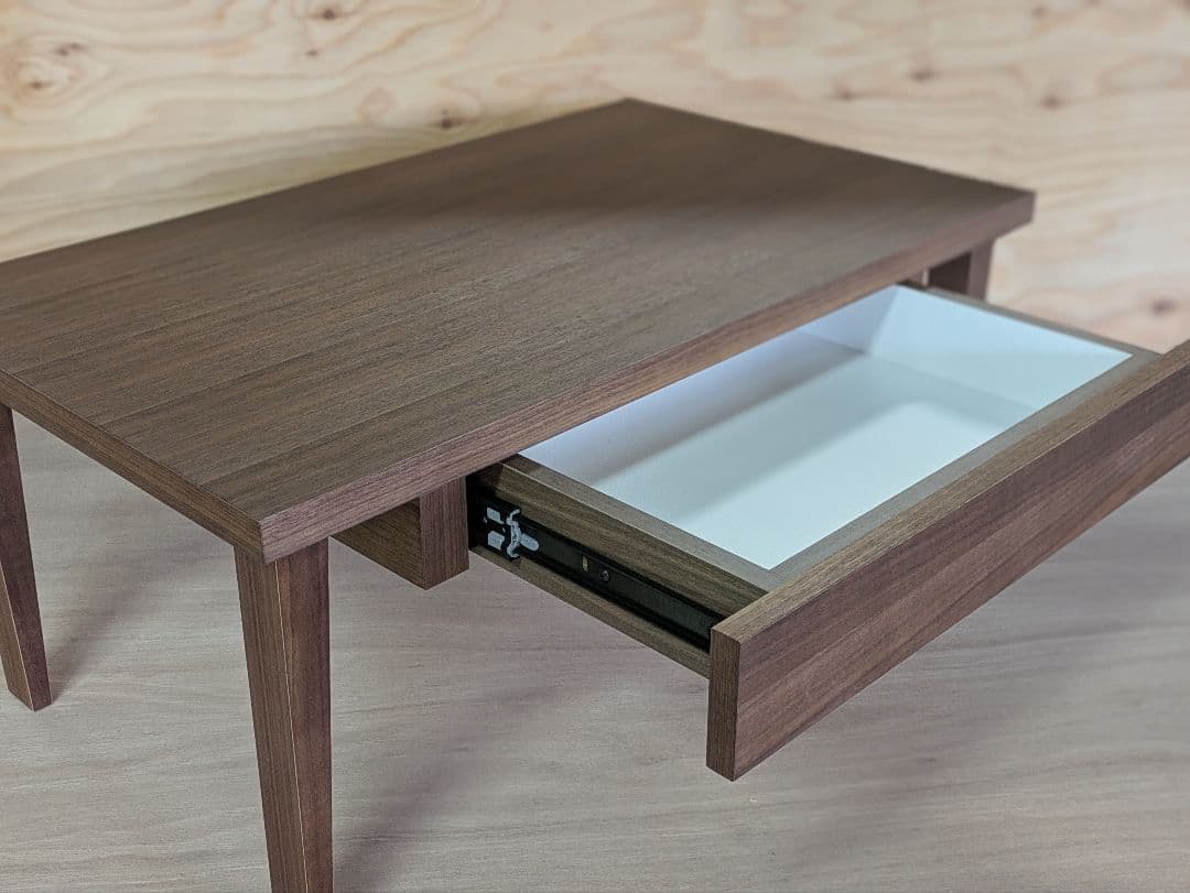 ウォールナット　オーダーメイド　家具　ローテーブル　テーブル　オイル仕上げ