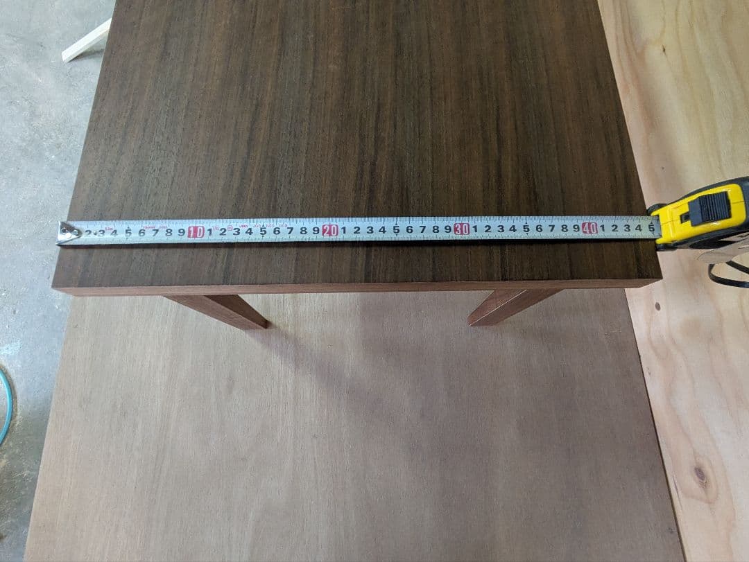 ウォールナット　オーダーメイド　家具　ローテーブル　テーブル　オイル仕上げ