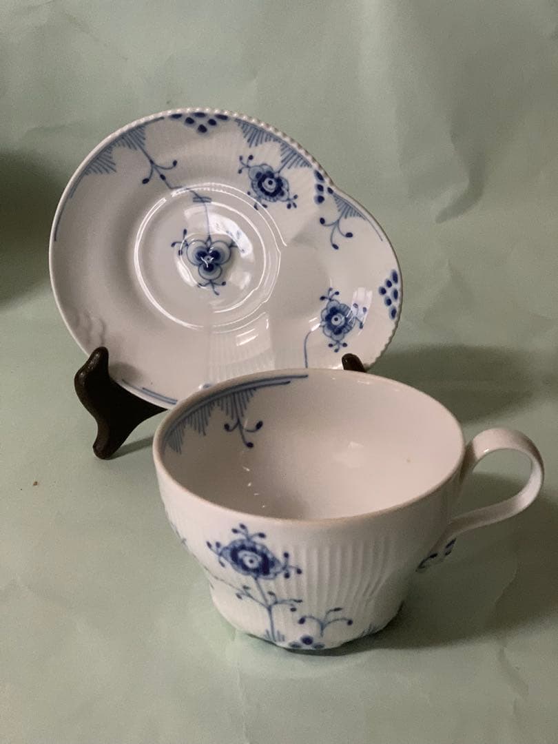 ロイヤルコペンハーゲン　ブルー、ホワイトエレメンツ10点セット、