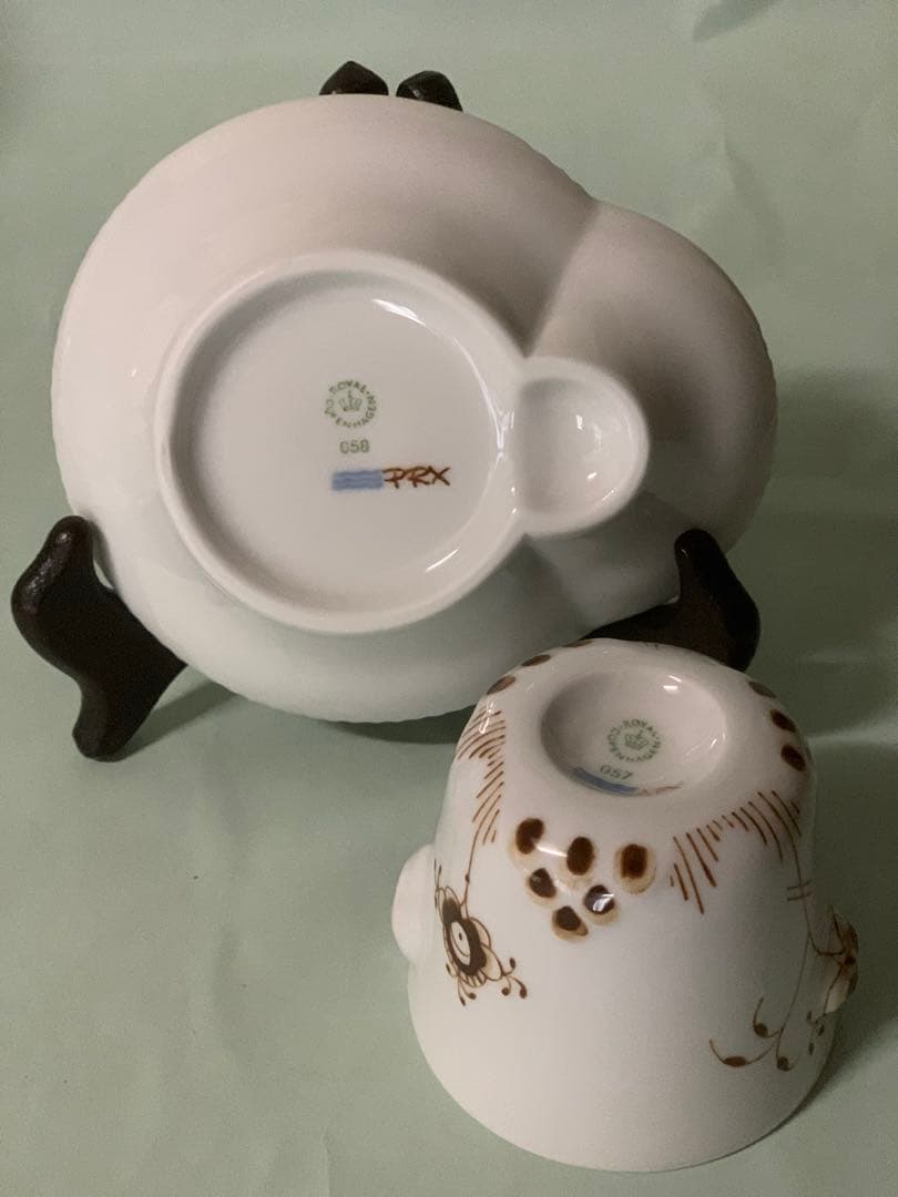 ロイヤルコペンハーゲン　ブルー、ホワイトエレメンツ10点セット、