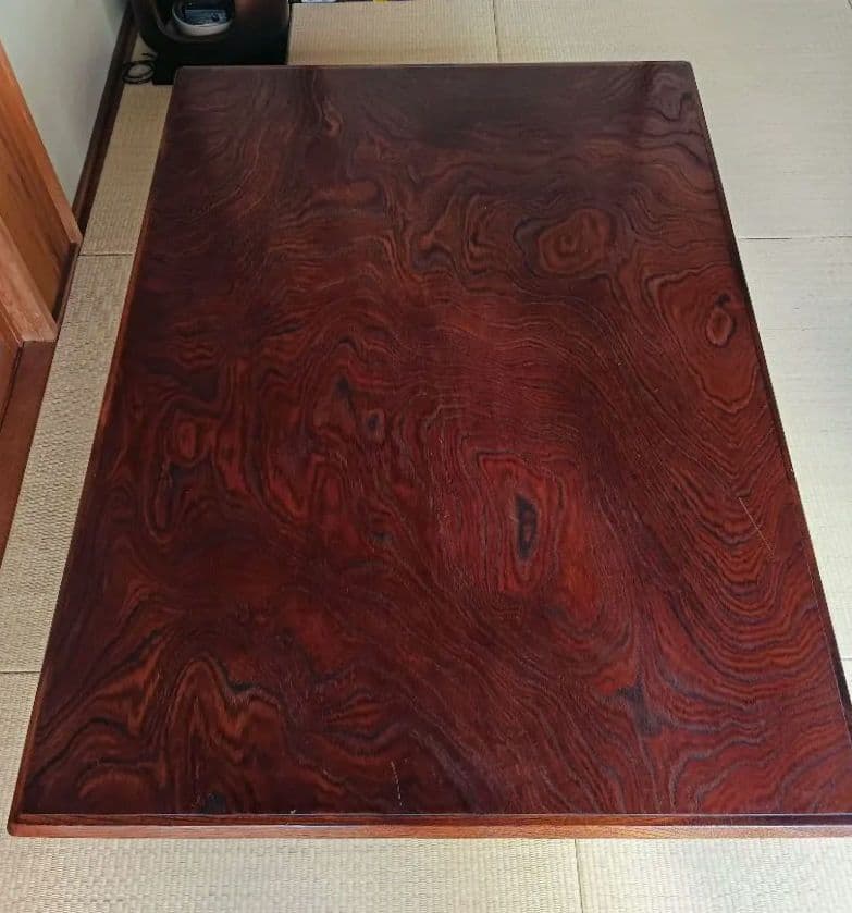 座卓　ちゃぶ台　素材不明　茶色