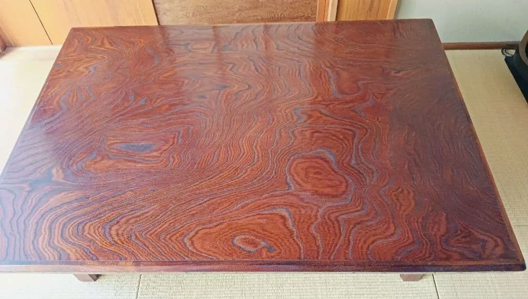 座卓　ちゃぶ台　素材不明　茶色