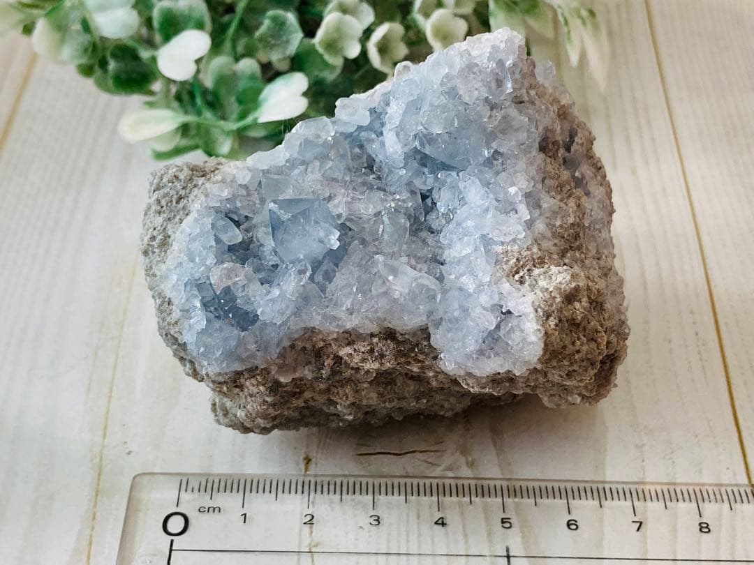 【天使の石】セレスタイト　天青石　原石　ラフストーン　大