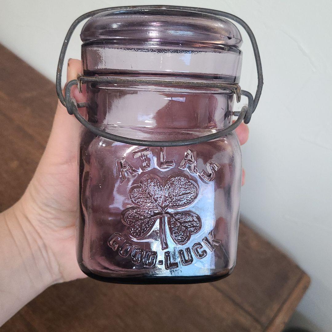 激レア　ヴィンテージ　アトラス　ガラスジャー