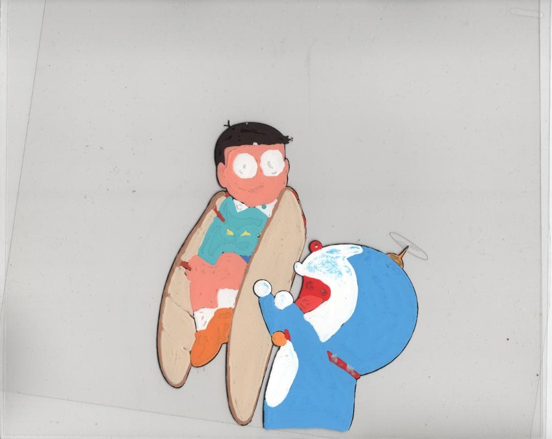 ドラえもん劇場版セル画額縁入り - メルカリ