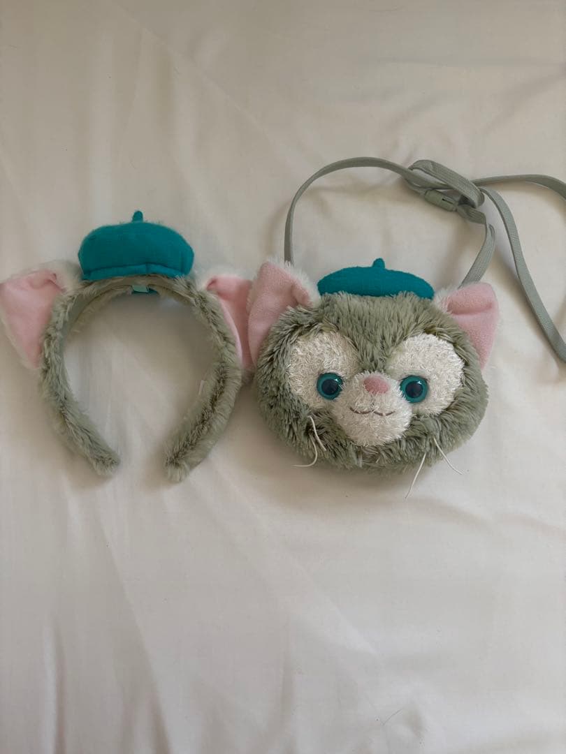 ジェラトーニ カチューシャポシェットセット ダッフィーフレンズ