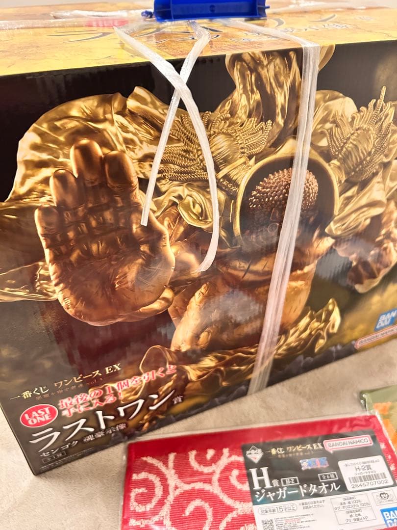 一番くじ　ワンピース　EX悪魔を宿す者達　ラストワン賞　センゴク　魂豪示像