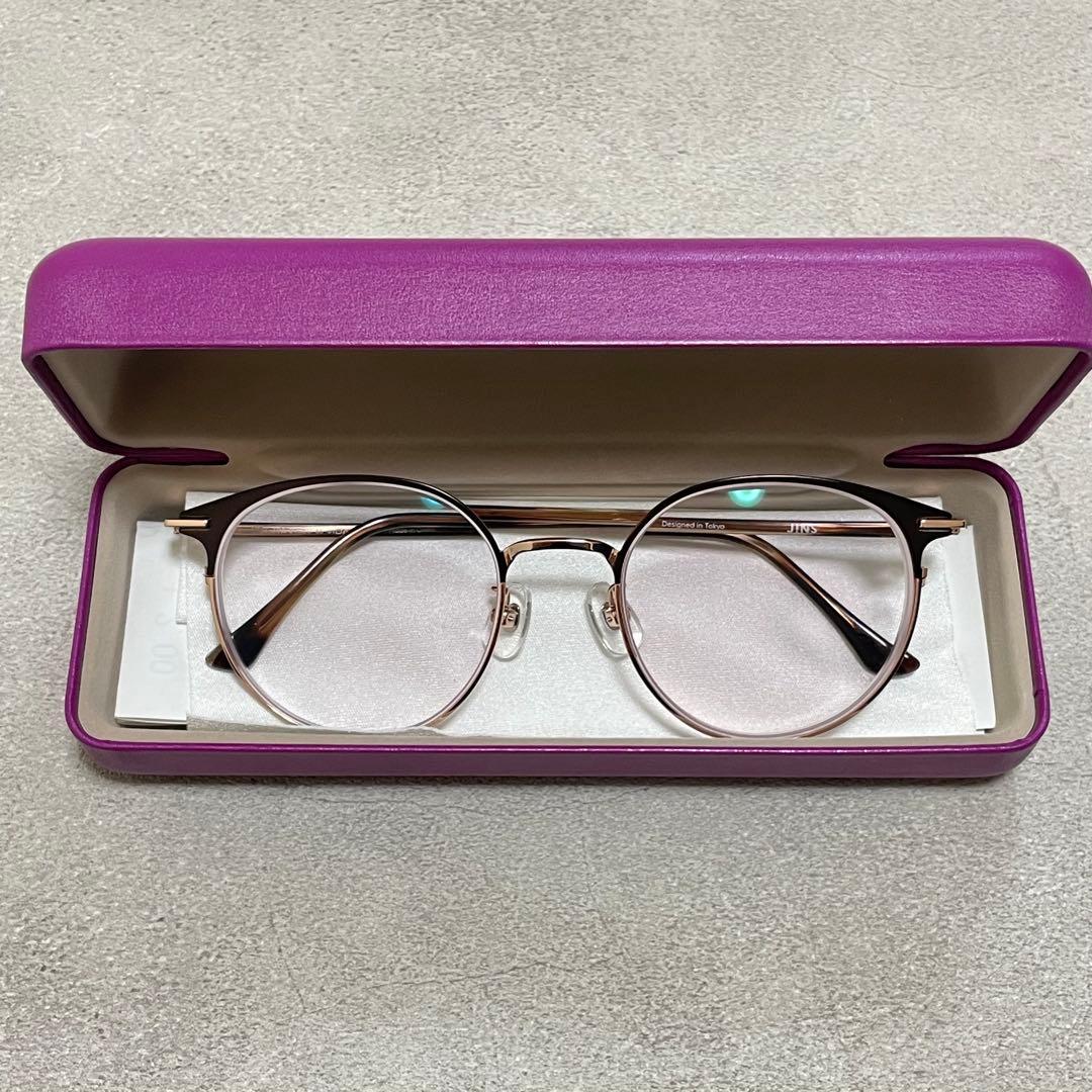 試着のみ＊美品】JINS 中顔面短縮メガネ UMF-19A-096 度あり - メルカリ