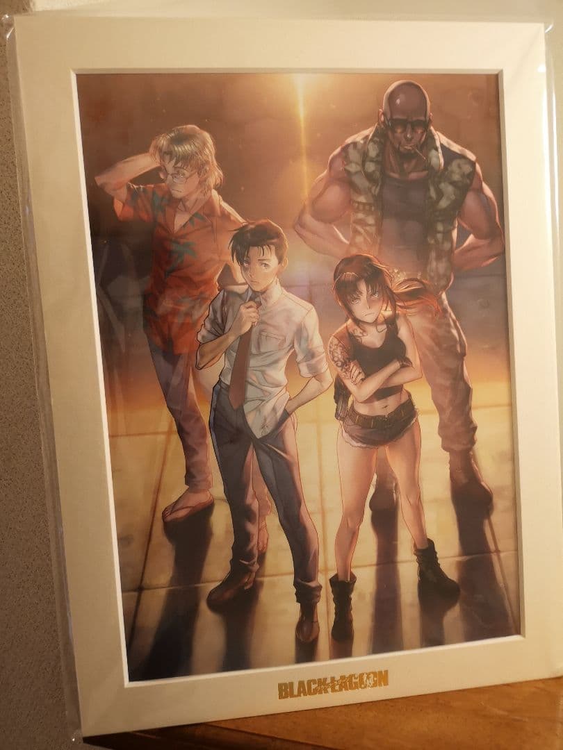 BLACK LAGOON 複製原画