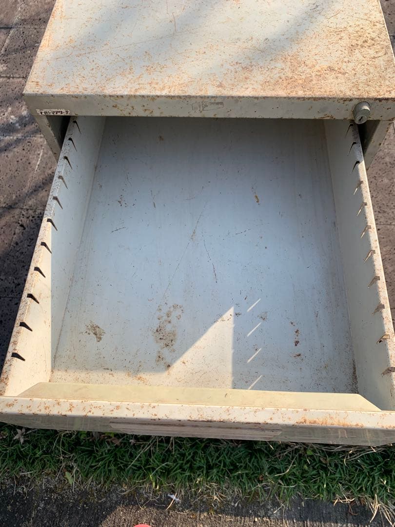 レトロ　スチールラック　スチール棚　スチールキャビネット