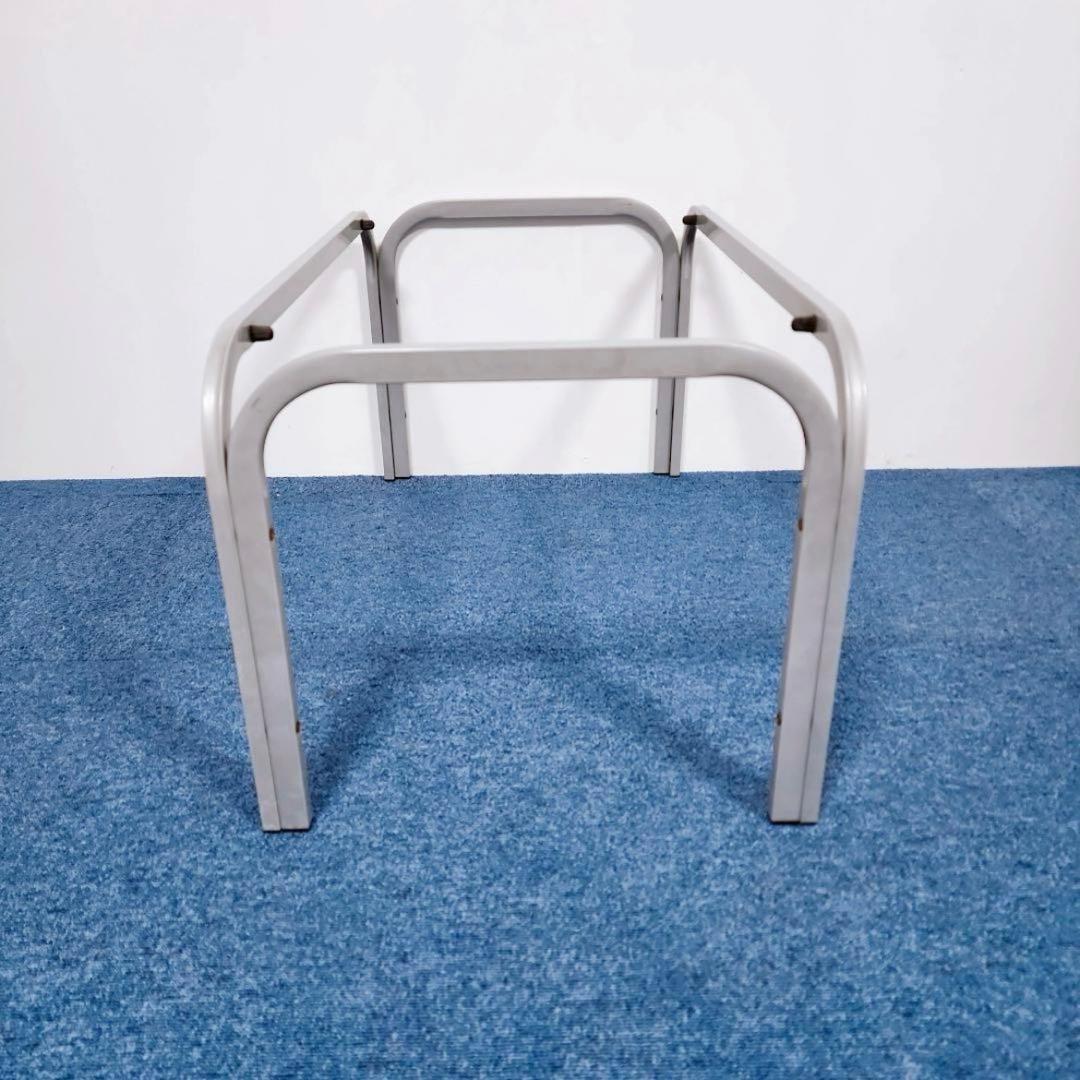 【アンティーク】昭和レトロ アイアンフレーム ガラステーブル センターテーブル