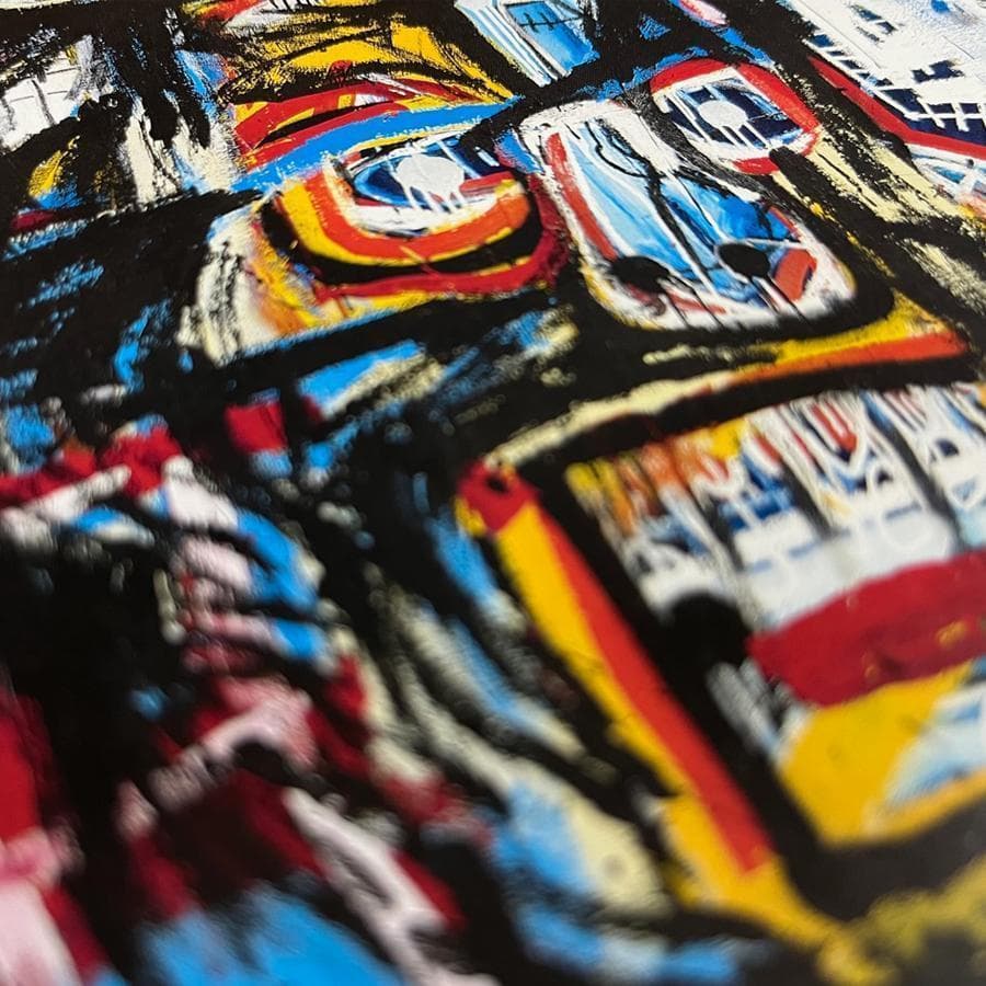 バスキア/限定マット額装品/Basquiat/Untitled 1982 - メルカリ