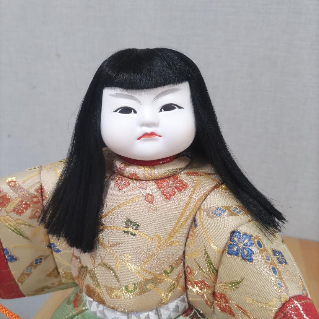 木目込人形❉兜引き❉男の子♡台付き！