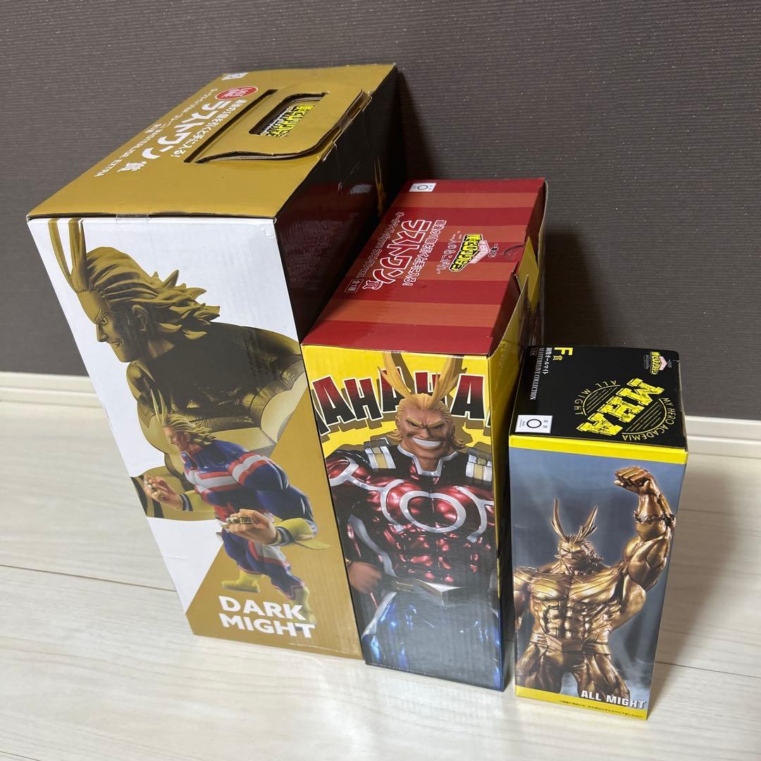 一番くじ　僕のヒーローアカデミア　ラストワン賞　オールマイト　ダークマイト　F賞