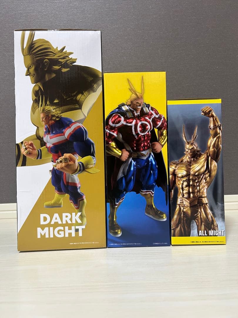 一番くじ　僕のヒーローアカデミア　ラストワン賞　オールマイト　ダークマイト　F賞