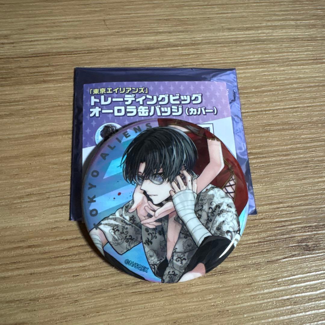東京エイリアンズ 憂炎 オーロラ缶バッジ - メルカリ