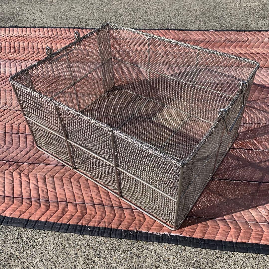 洗浄　網　カゴ　ステンレス