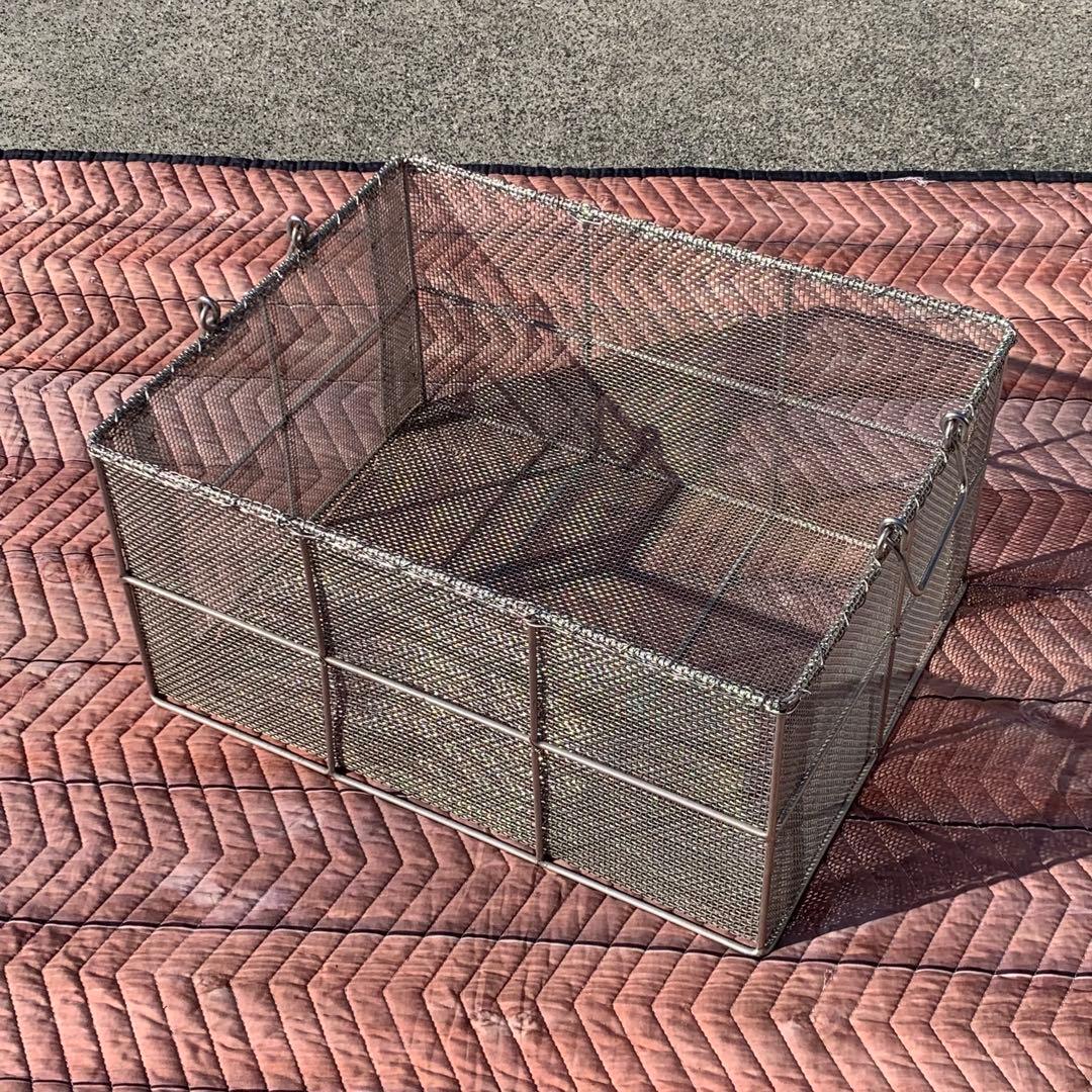 洗浄　網　カゴ　ステンレス