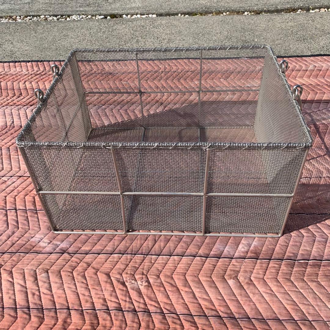 洗浄　網　カゴ　ステンレス