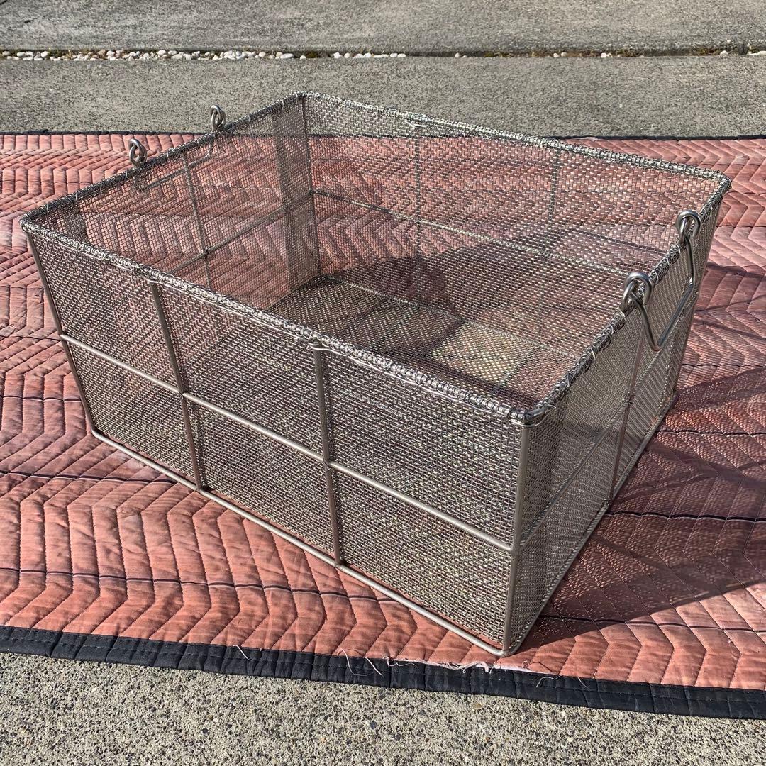 洗浄　網　カゴ　ステンレス