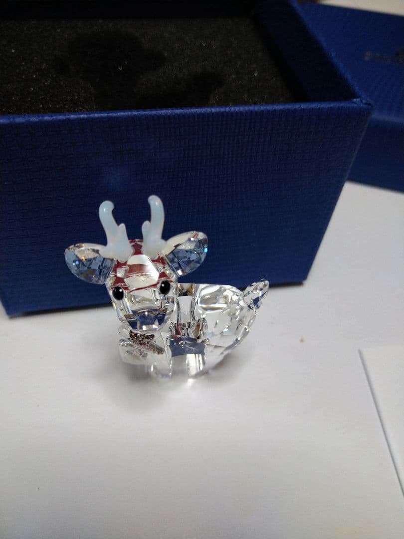 スワロフスキー トナカイ クリスタル クリスマス