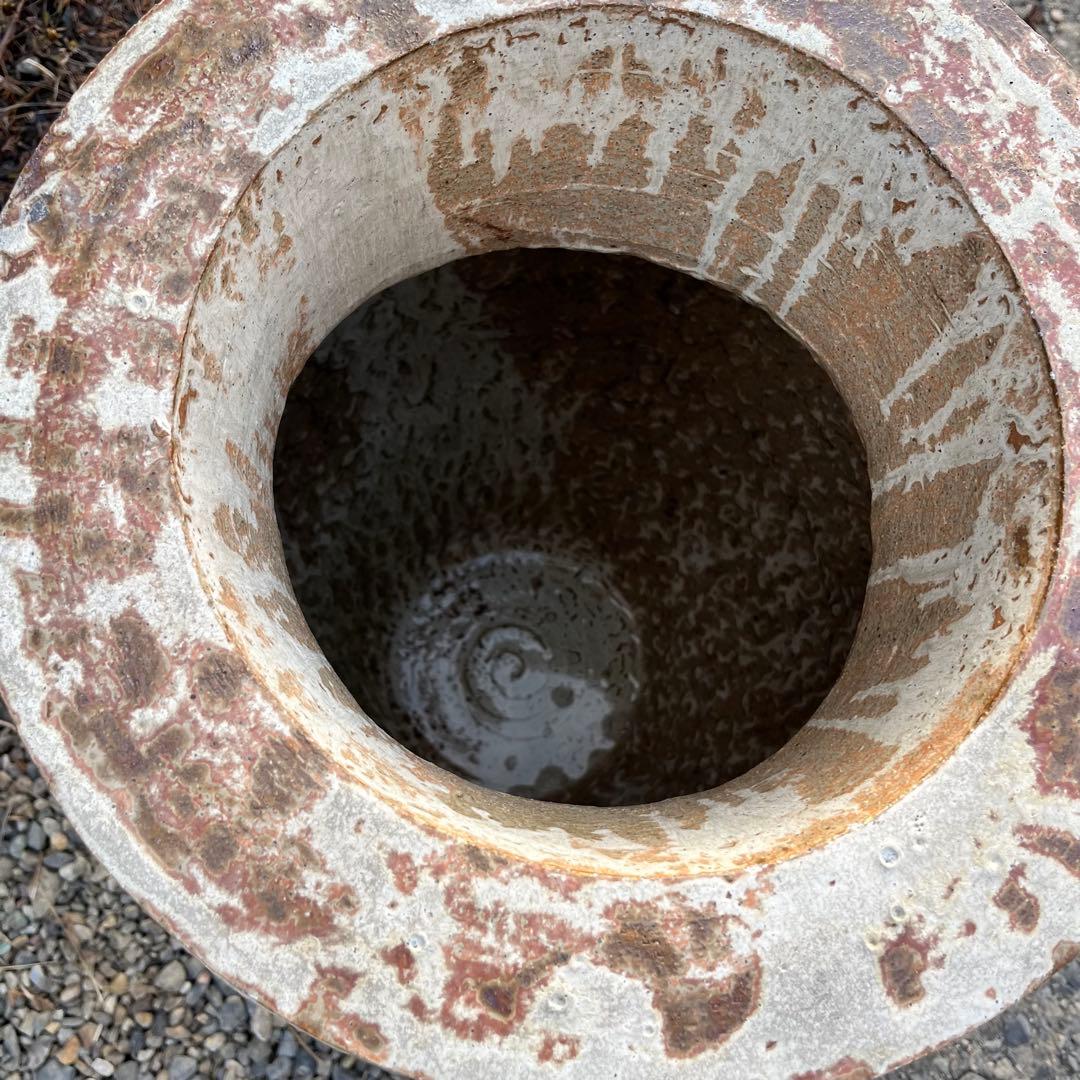 大型花瓶　ホワイト　65cm