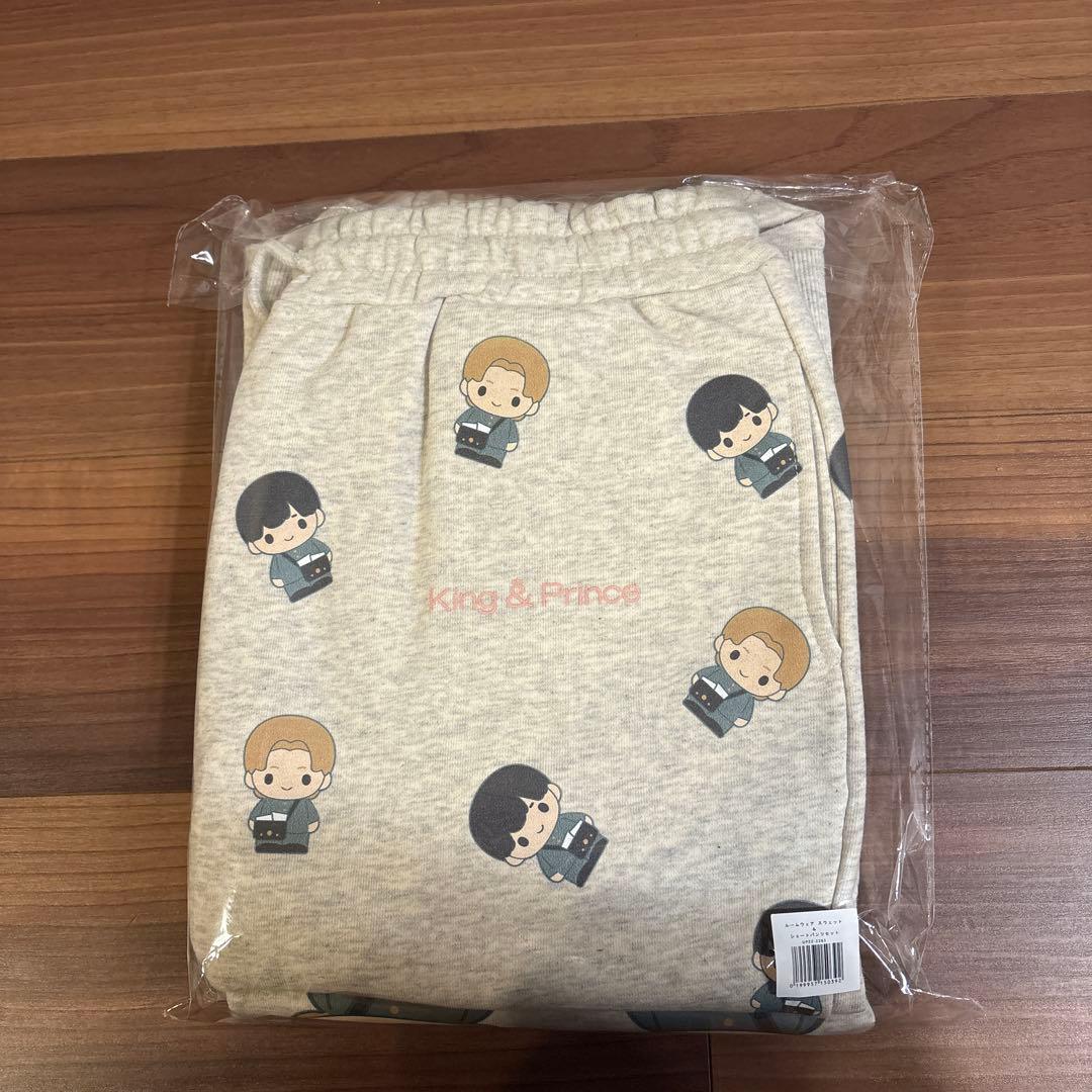 キンプリ ポップアップ ルームウェア スウェット＆ショートパンツ