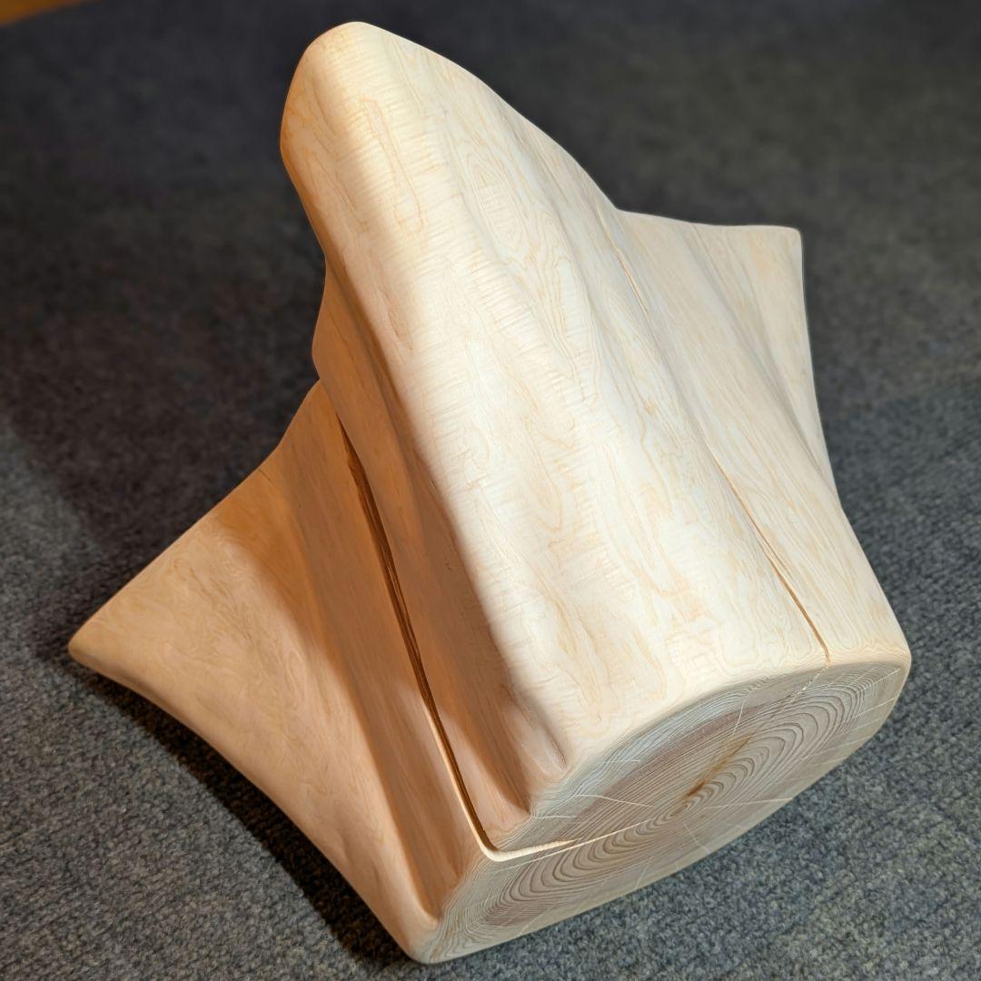 檜　切り株　高さ約19.5㎝