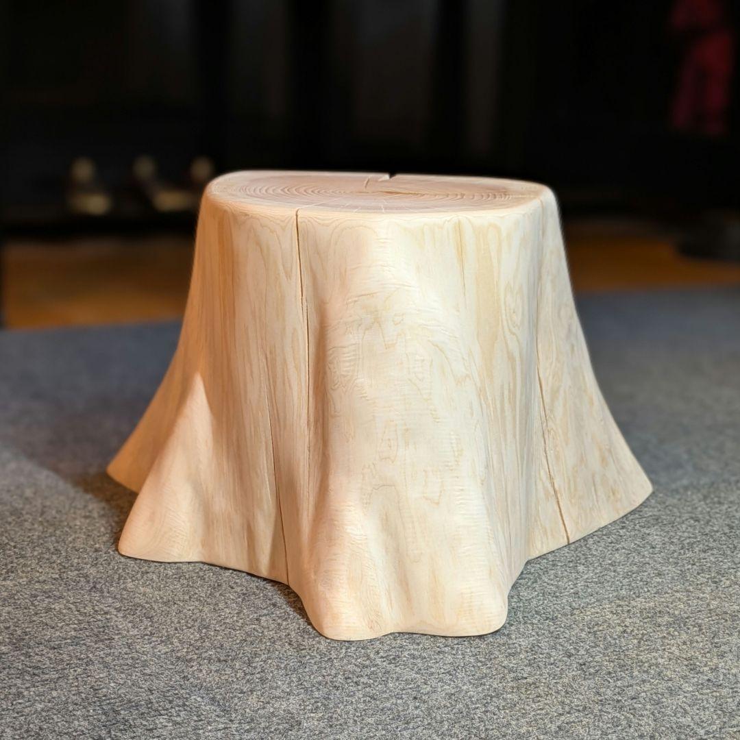 檜　切り株　高さ約19.5㎝