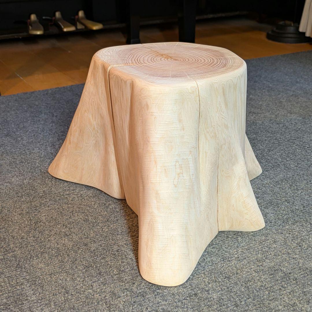 檜　切り株　高さ約19.5㎝